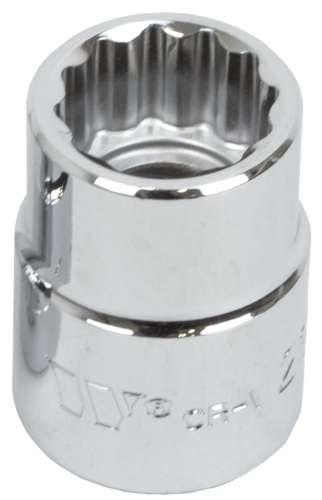 WELZH WERKZEUG Krafthylsa kort 12-kant 3/4" 23mm