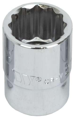 WELZH WERKZEUG Krafthylsa kort 12-kant 3/4"27 mm