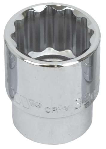 WELZH WERKZEUG Krafthylsa kort 12-kant 3/4"32 mm