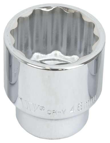 WELZH WERKZEUG Krafthylsa kort 12-kant 3/4" 46mm