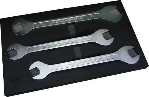 WELZH WERKZEUG Blocknyckelsats 3 delar Extra tunn 24-32mm