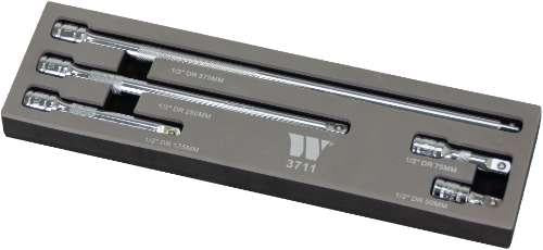 WELZH WERKZEUG 1/2" Förlängare 5 delar