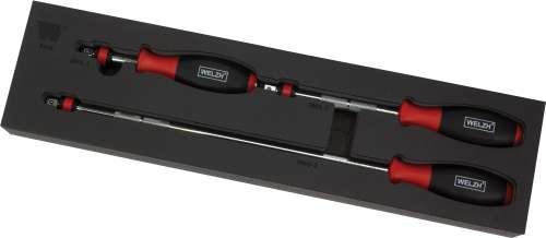 WELZH WERKZEUG Extension Mate 3/8" Förlängarmejslar 3 delar