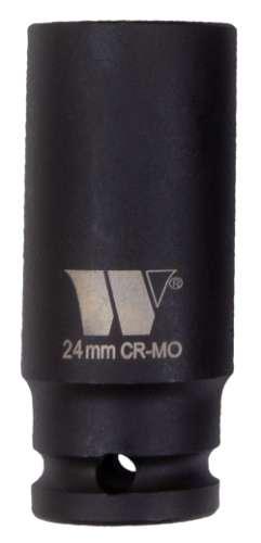 WELZH WERKZEUG WELZH WERKZEUG 1/2" Krafthylsa Lång 24 mm