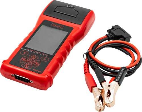 WELZH WERKZEUG Intelligent Batteritestare med skrivare 6-30V DC