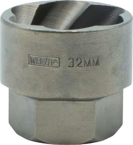 WELZH WERKZEUG Avdragarhylsa Skruvad 32-mm