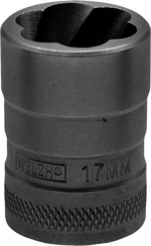 WELZH WERKZEUG Avdragarhylsa Skruvad 3/8" 17-mm