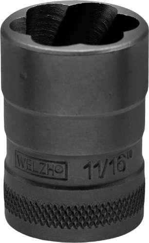 WELZH WERKZEUG Avdragarhylsa Skruvad 3/8" 18-mm