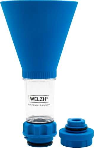 WELZH WERKZEUG Slow Fill oljetratt för Renault och Nissan