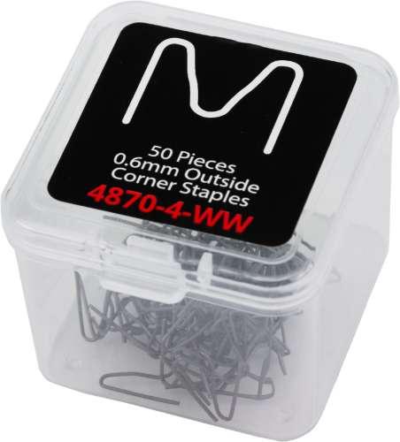 WELZH WERKZEUG Stift för plastreparation 50st 0.6mm Hörnvariant