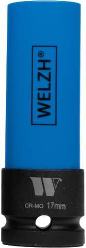 WELZH WERKZEUG Heavy-Duty Hjulmutterhylsa Kraft med skydd 17mm