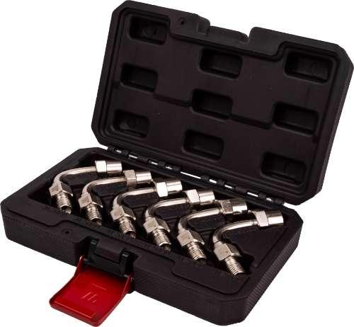 WELZH WERKZEUG Diesel högtrycksadaptrar 6-delat set