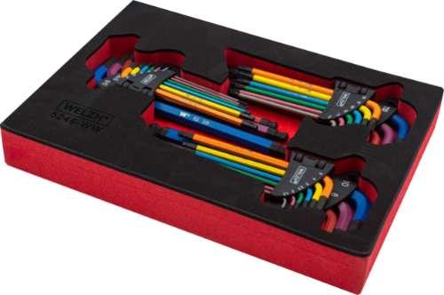 WELZH WERKZEUG 27-delars insexnyckelsats S2 Rainbow-serien