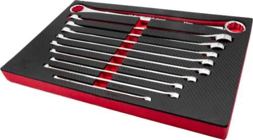 WELZH WERKZEUG 10-delar Dubbelringnyckel 8-33 mm Masterset