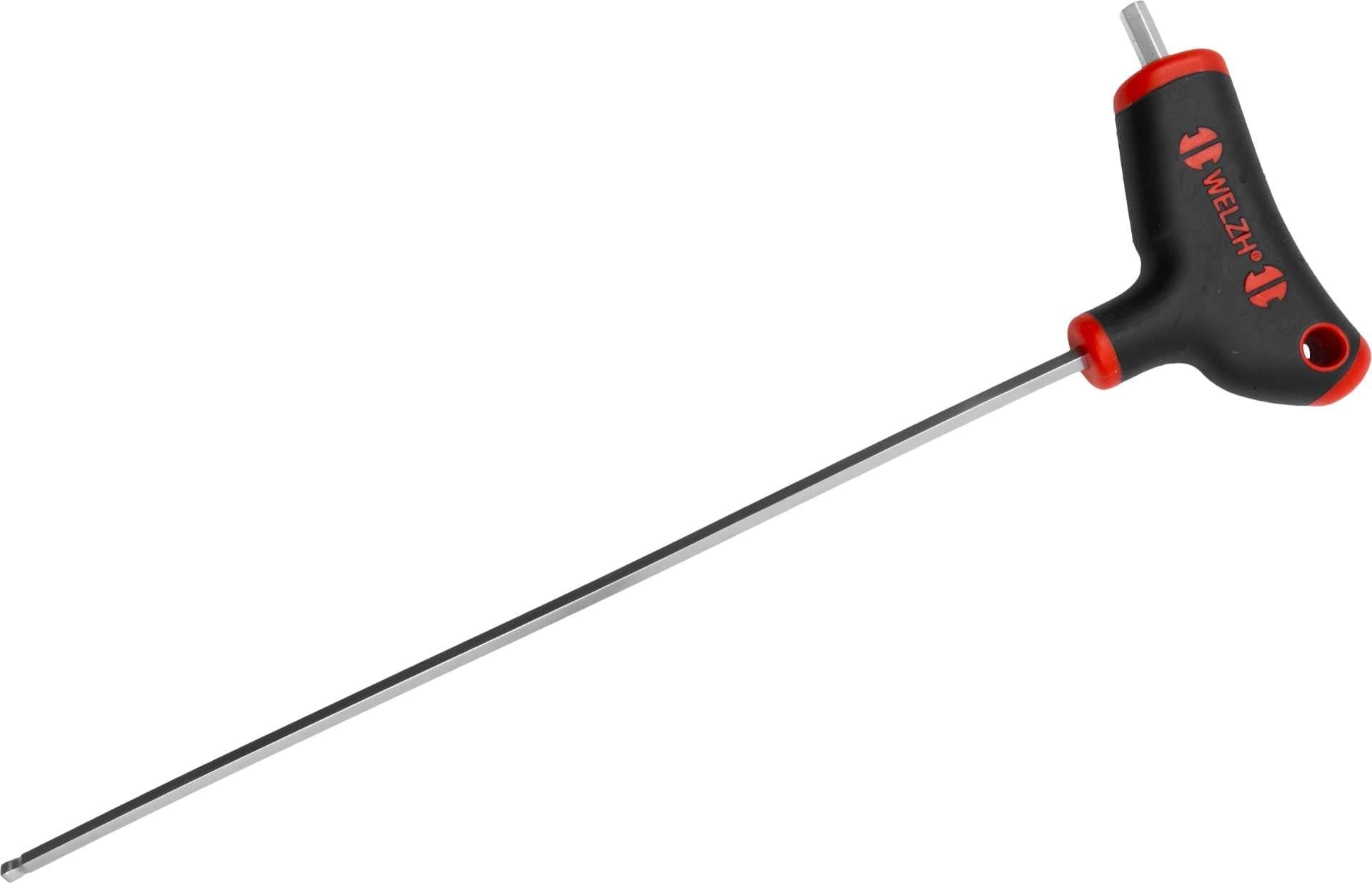 WELZH WERKZEUG Extra långt T-handtag Hex H6