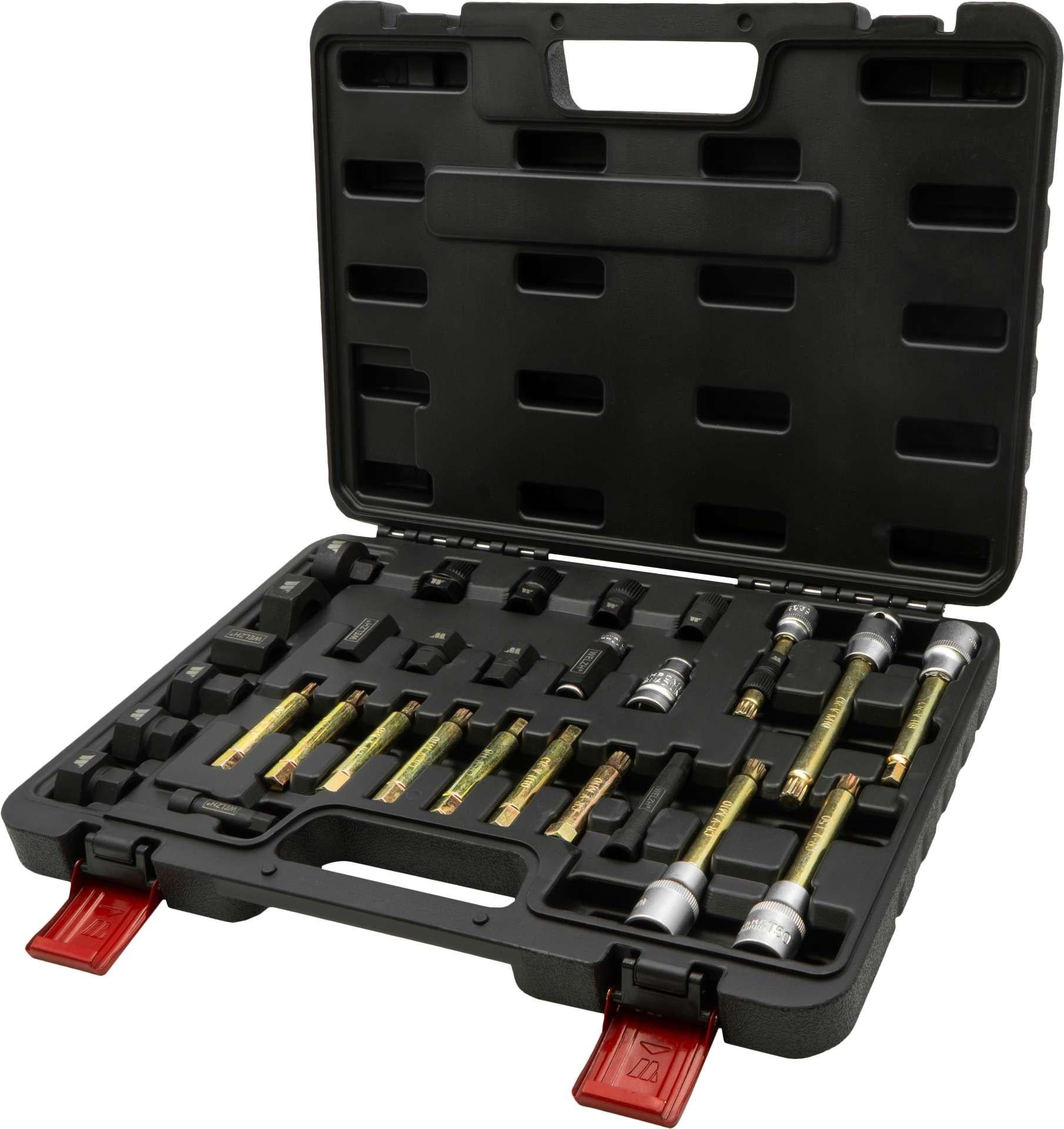 WELZH WERKZEUG Master Generator remskiva Set 30-delar