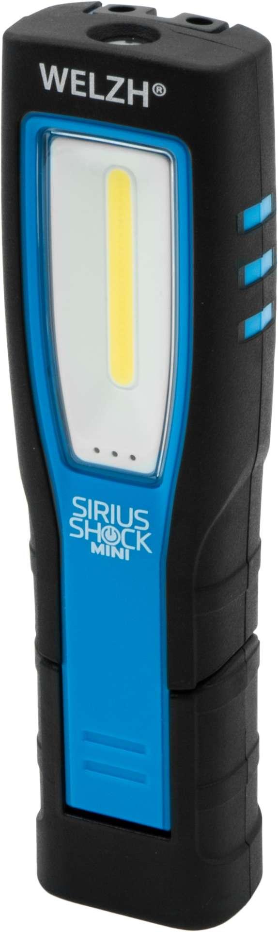 WELZH WERKZEUG Uppladdningsbar inspektionslampa Mini-Sirius Range (blå)