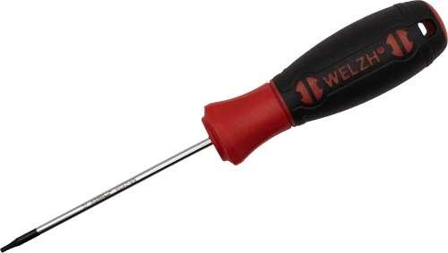 WELZH WERKZEUG Screw-Mate Professionell Torx-skruvmejsel 75 mmL T7