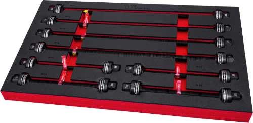 WELZH WERKZEUG Master 8-delar reservspindelsats M10 M12 M14 M16