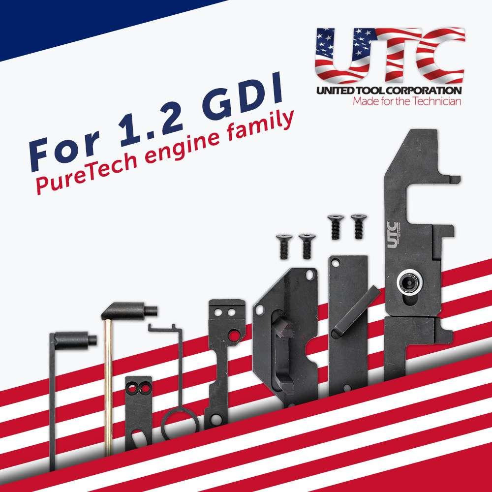 WELZH WERKZEUG Kamremsverktyg GDI PureTech EB2 Citroen & Peugeot Bensin 1.0 / 1.2 VTi