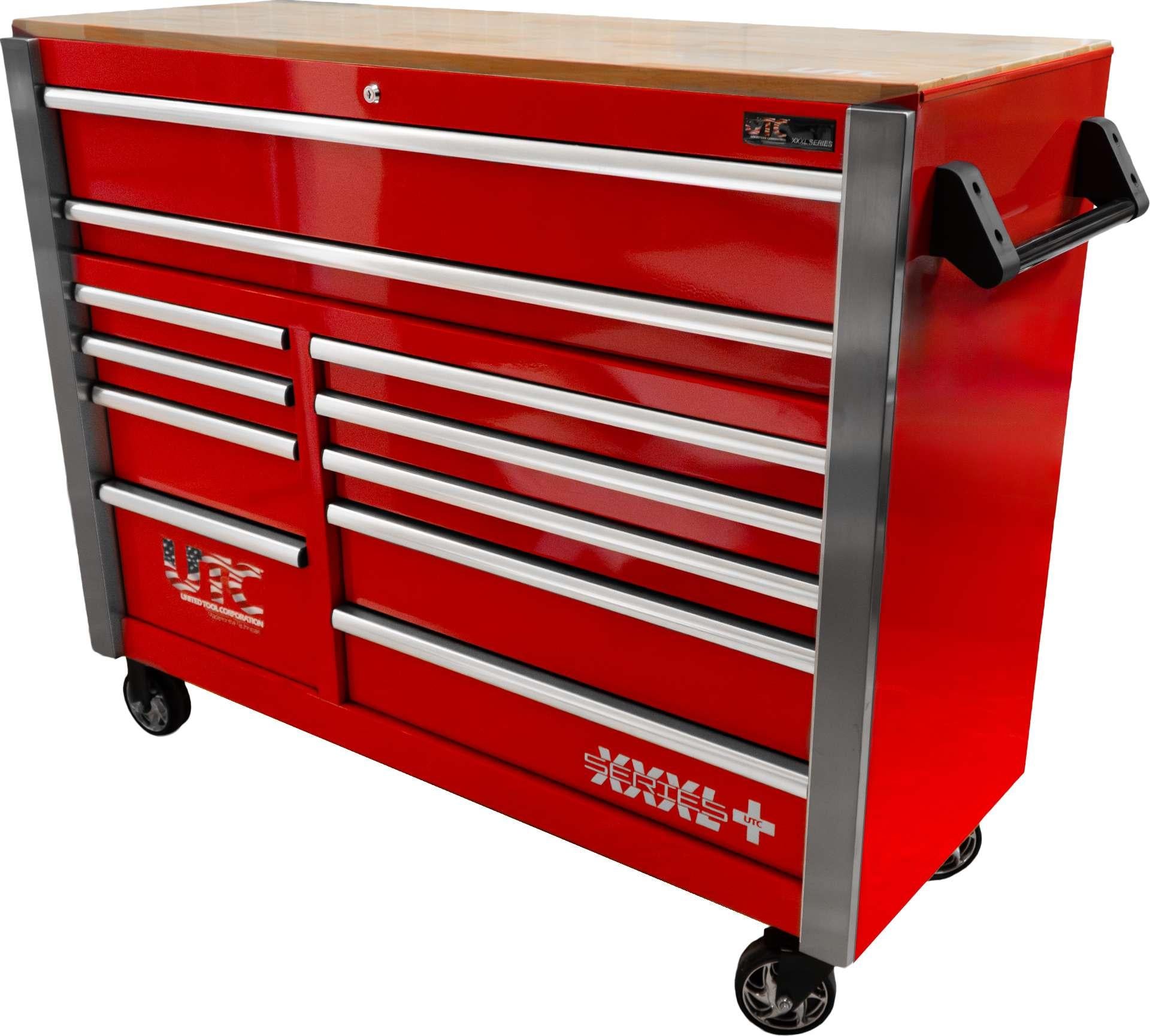 WELZH WERKZEUG Professional XXXL- Plus Edition Verktygsvagn med 12 insatser