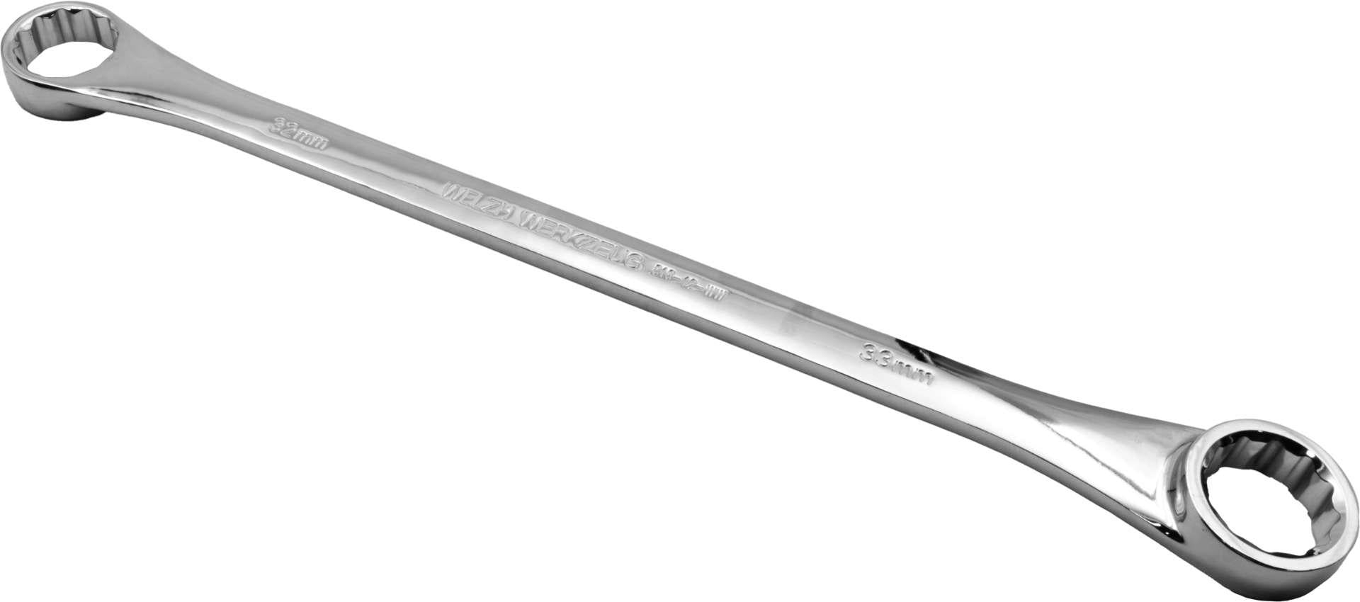 WELZH WERKZEUG Blocknyckel dubbelring 32x33mm