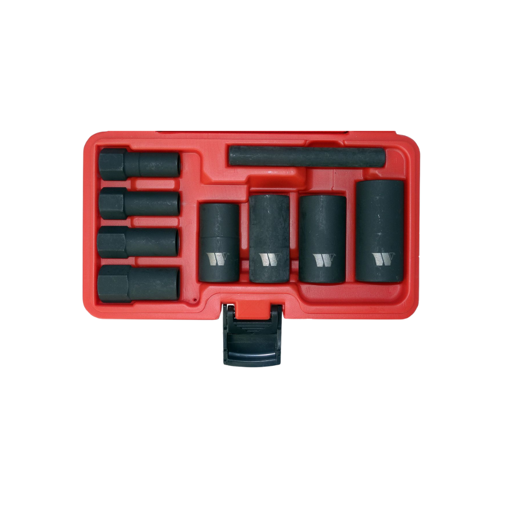 WELZH WERKZEUG Special Hjullåsborttagnings-set (9 st)