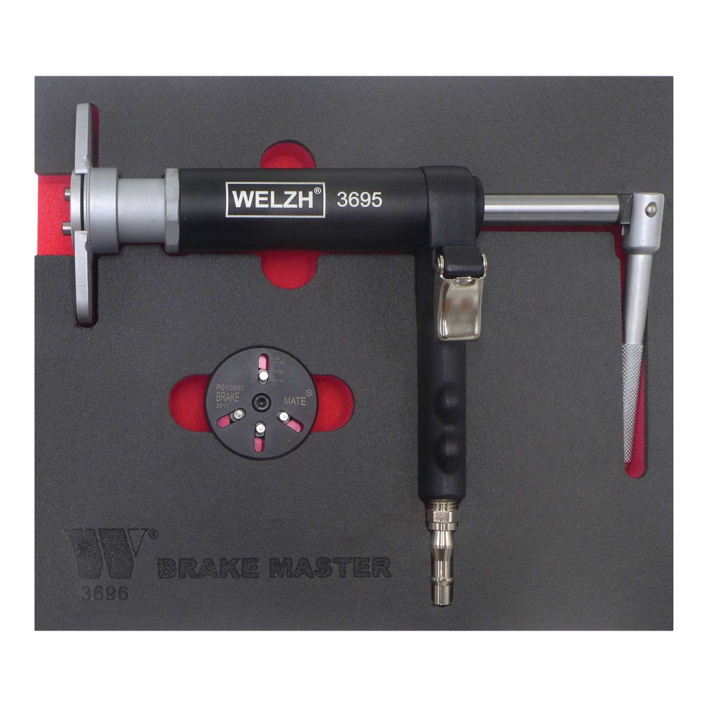 WELZH WERKZEUG Bromsoksverktyg med Låg profil + Brakemate