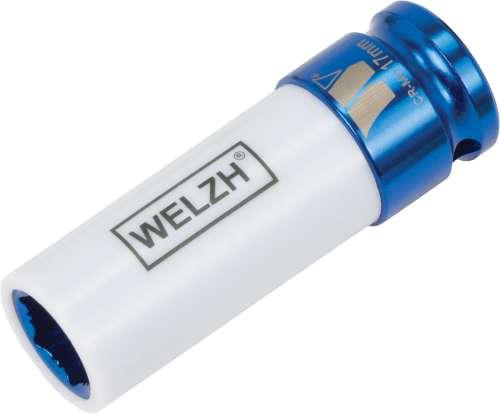 WELZH WERKZEUG Skyddskraftshylsa1/2" 17mm