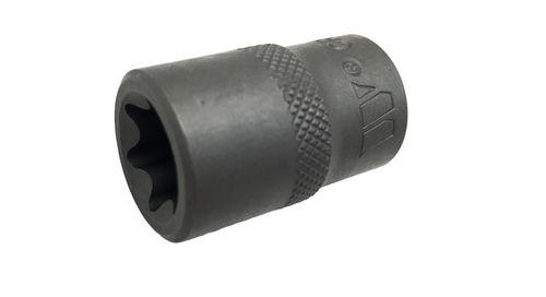 WELZH WERKZEUG 1/4" Hona Torx Hylsa 25mm E8