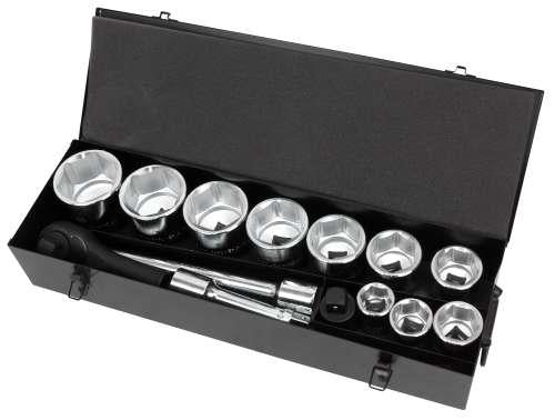 WELZH WERKZEUG Hylssats 1" Drive 36-80 mm 6 delar 15 delar