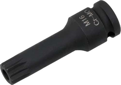 WELZH WERKZEUG 1/2" Spline 75mm Lång Kraftbits M12