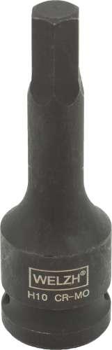 WELZH WERKZEUG 1/2" Kraftbitshylsa hex insex 75mm H12