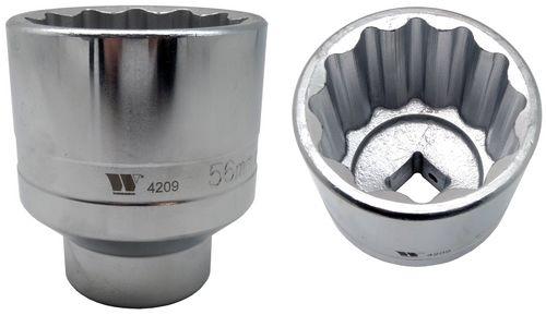 WELZH WERKZEUG 56-MM 12 delar Nav-mutterhylsa för Ford Transit