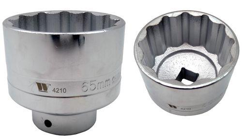 WELZH WERKZEUG 65-MM 12 delar Nav-mutterhylsa för Ford Transit