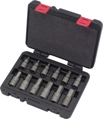 WELZH WERKZEUG Hylsbitssats 1/2"ive Hex H5-H22 (S2 Stål)