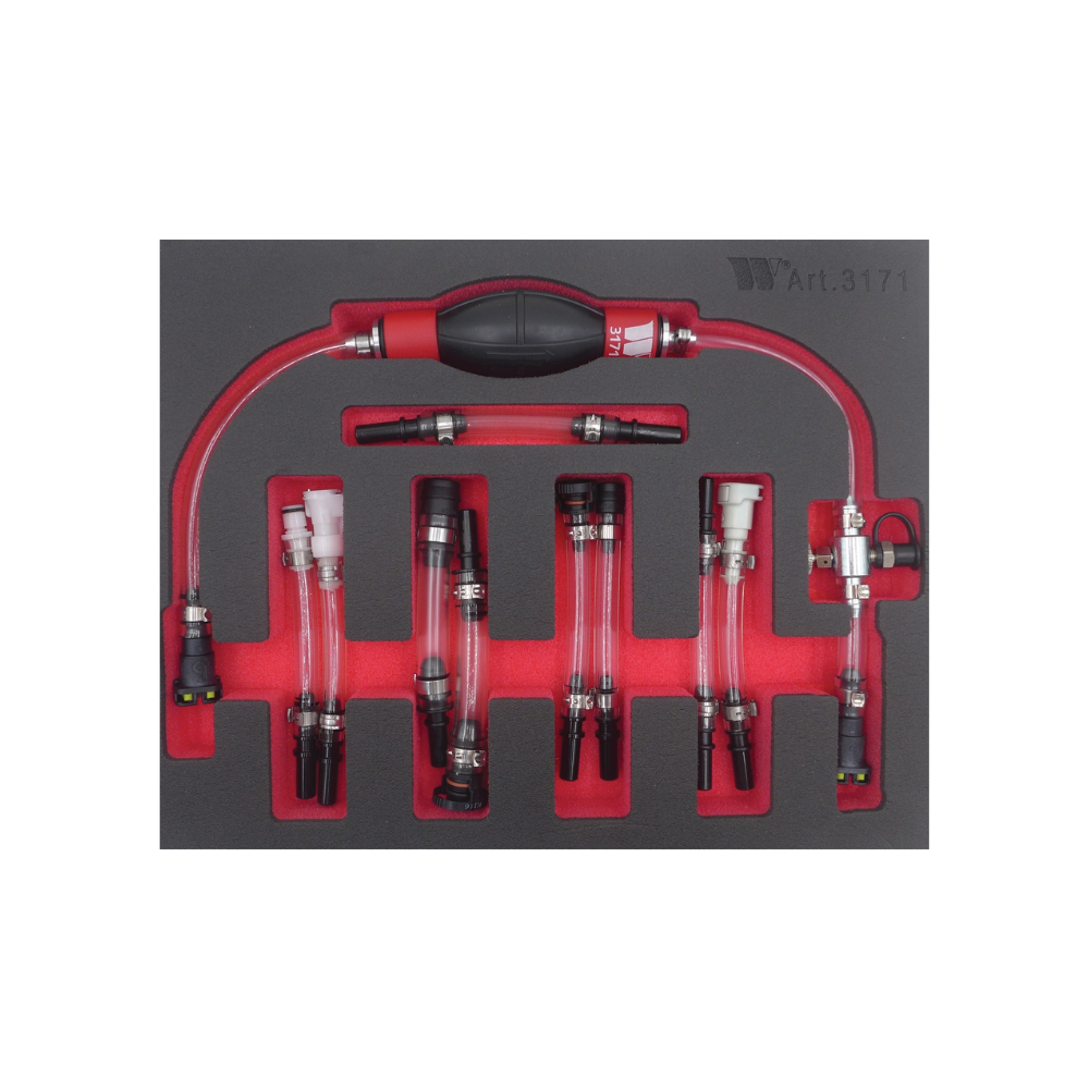 WELZH WERKZEUG Diesel dränering/påfyllnings-Kit