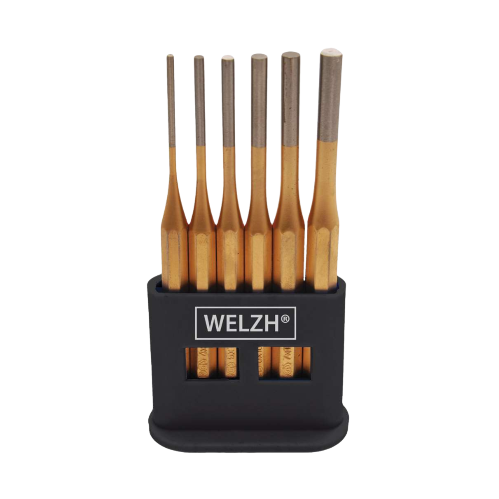 WELZH WERKZEUG Pin Dornsats 6 delar