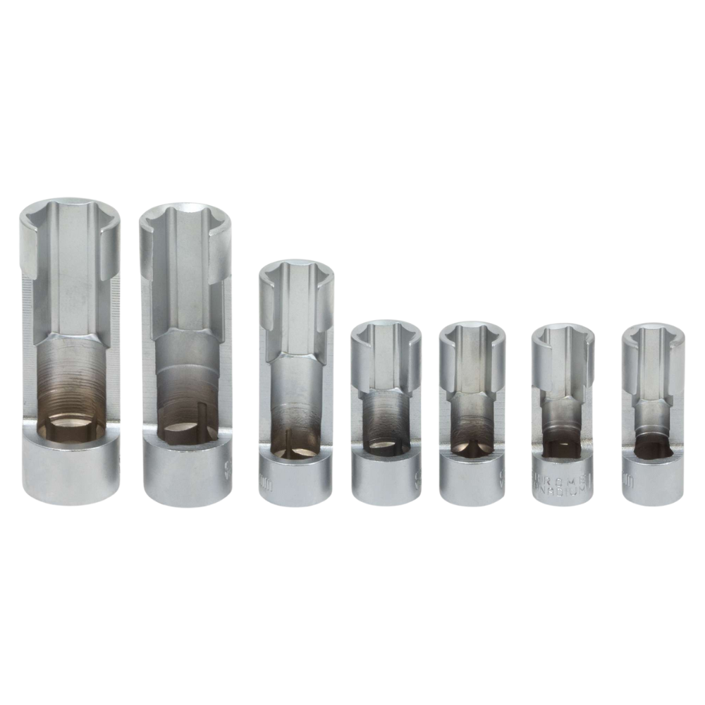 WELZH WERKZEUG Hylssats för svåråtkomlig service 3/8 " 6 delar