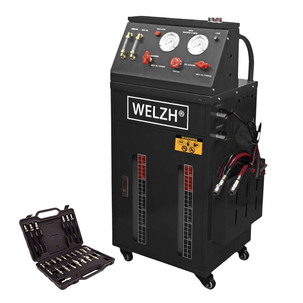 WELZH WERKZEUG ATF Spolningsmaskin + Adapter kit