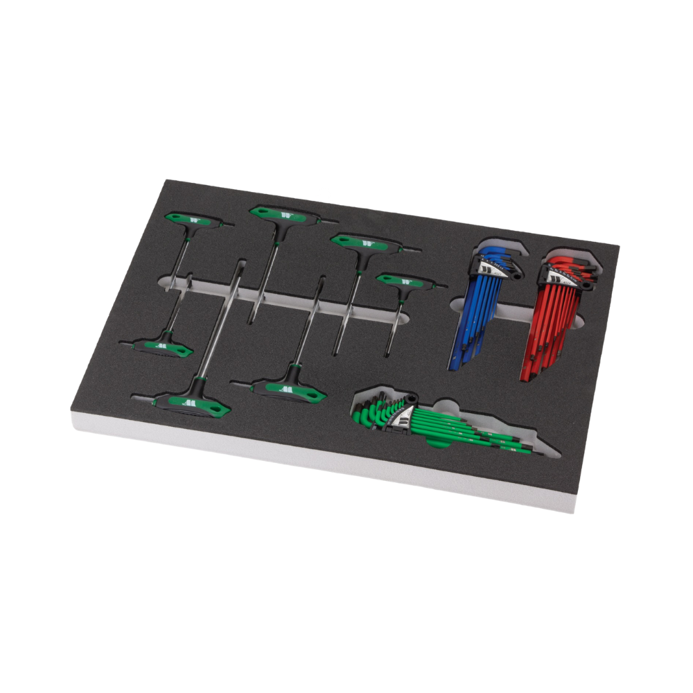 WELZH WERKZEUG Verktygsfack T-Handtag Torx och Hex