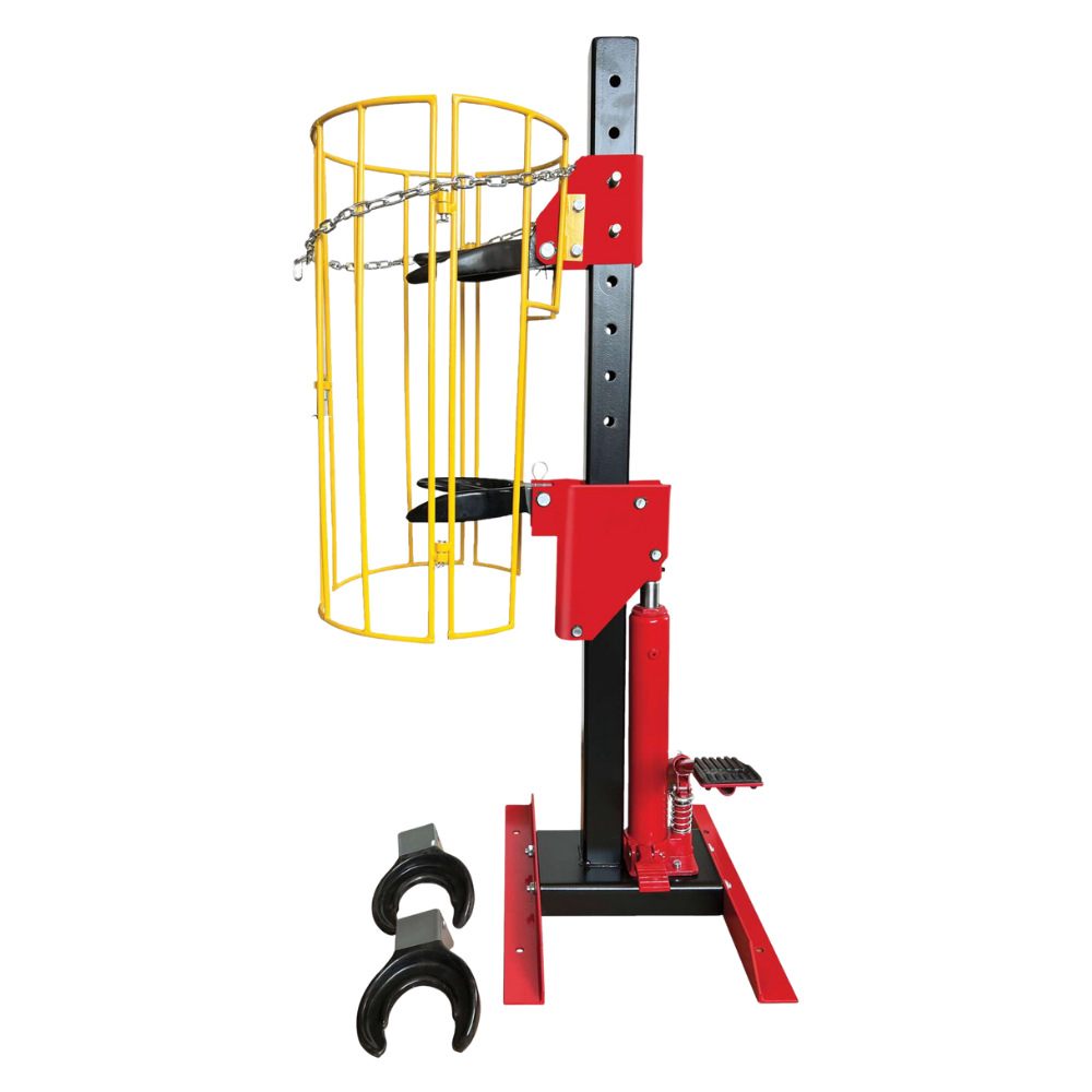 WELZH WERKZEUG Stationär Hydraulisk Spiralfjäder-kompressor 1500KG