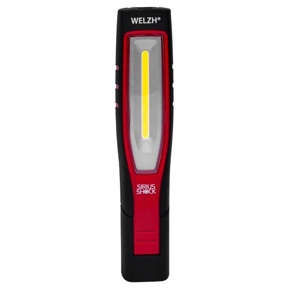WELZH WERKZEUG Uppladdningsbar inspektionslampa Sirius Range (Red)