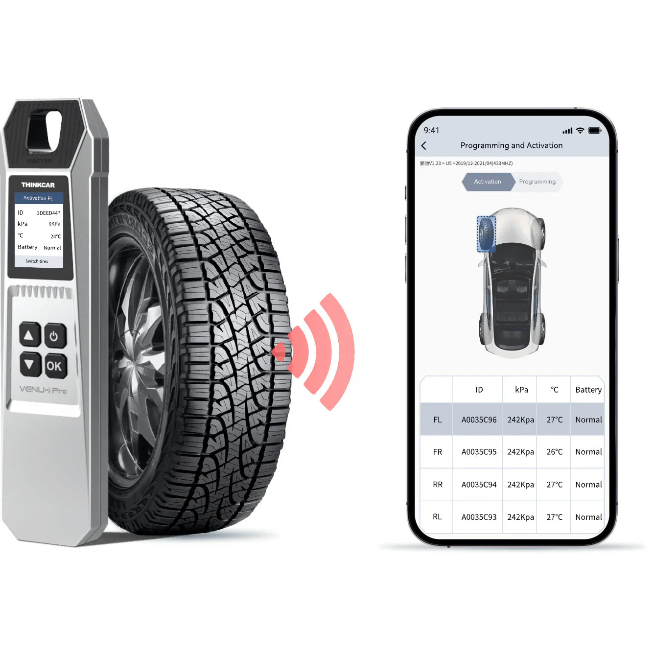 Thinkcar VENU I PRO TPMS verktyg