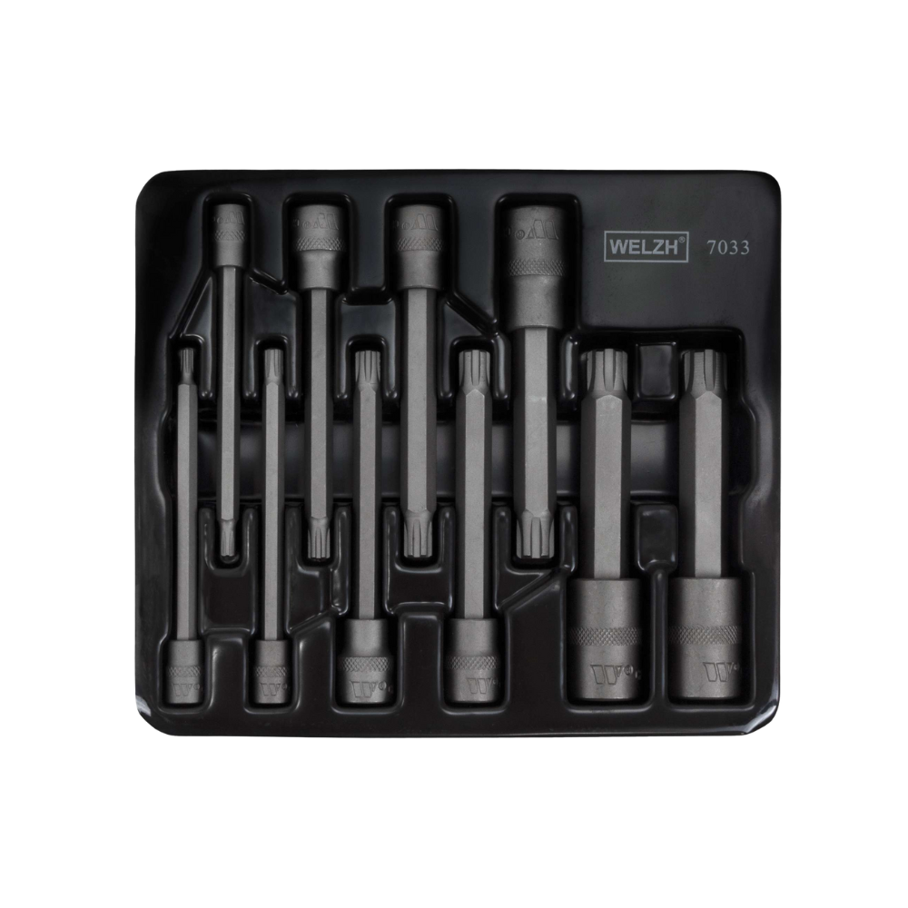 WELZH WERKZEUG Ribe-bits Master set (10st) 110mm
