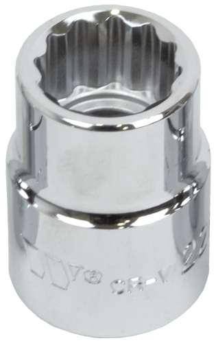 WELZH WERKZEUG Krafthylsa kort 12-kant 3/4" 22mm