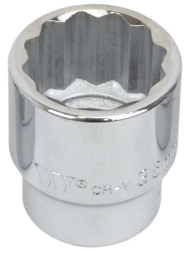 WELZH WERKZEUG Krafthylsa kort 12-kant 3/4"36 mm