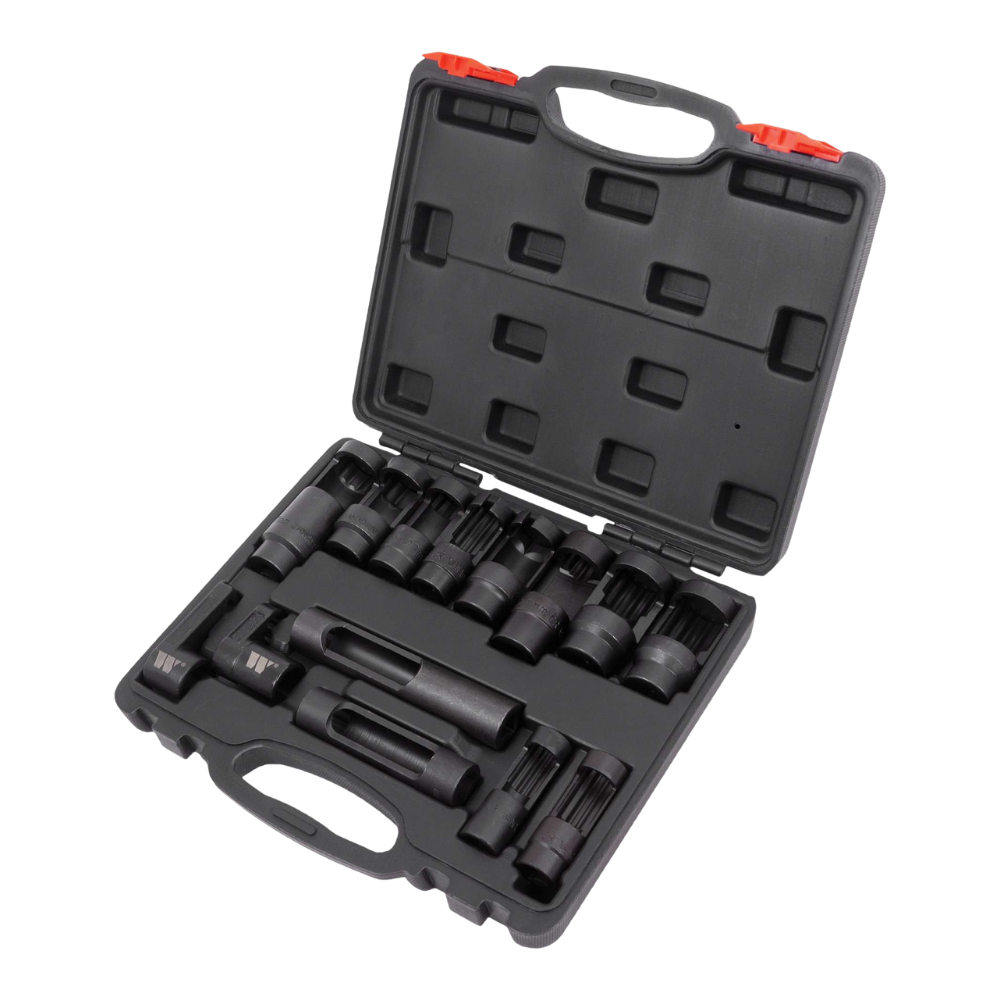 WELZH WERKZEUG 14 delar Hylsa för Syregivare