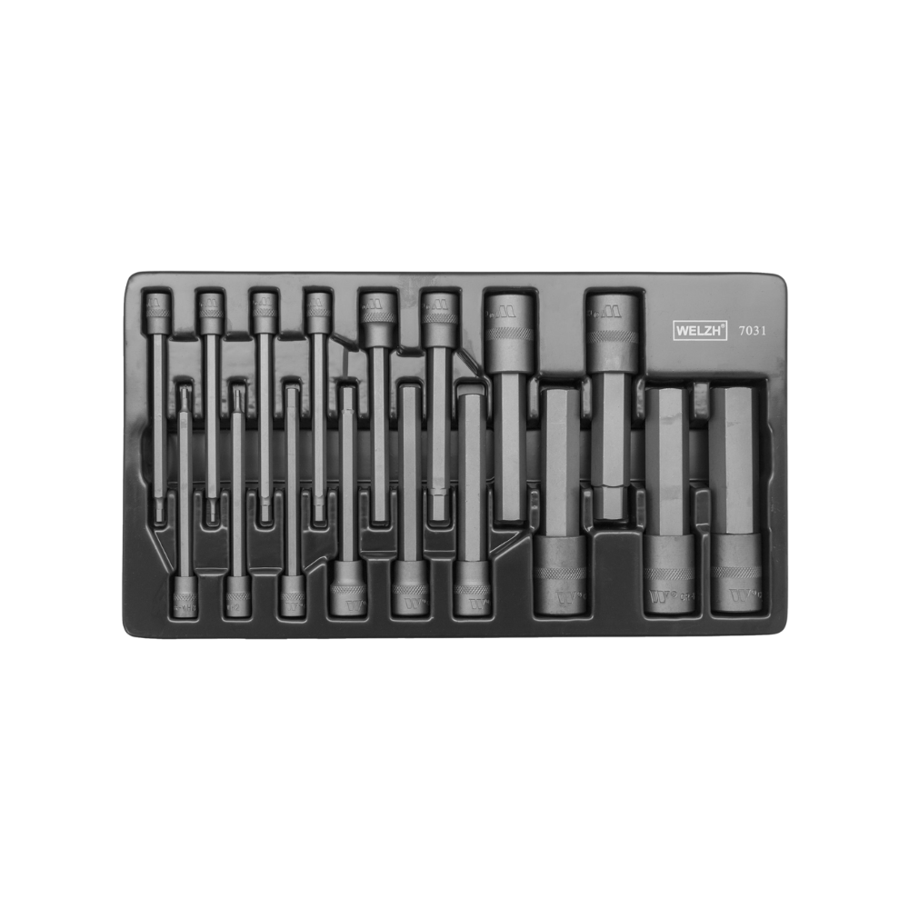 WELZH WERKZEUG Hexbits Masterset 110mm 17 delar