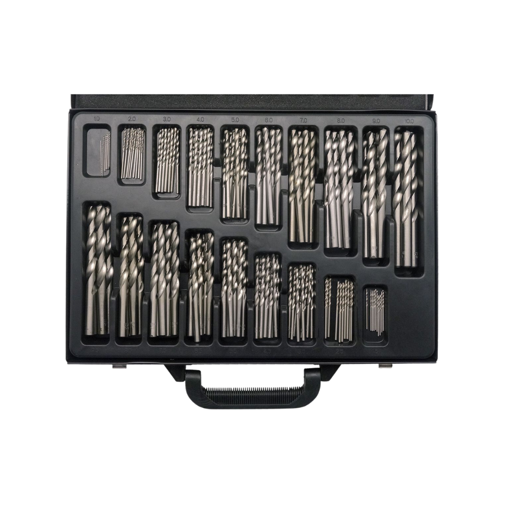 WELZH WERKZEUG 170 delar Fullslipade Borrbits